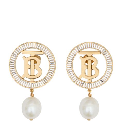 burberry necklace womens|burberry clip on earrings.